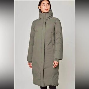NWT Long Down Puffer Jacket Coat